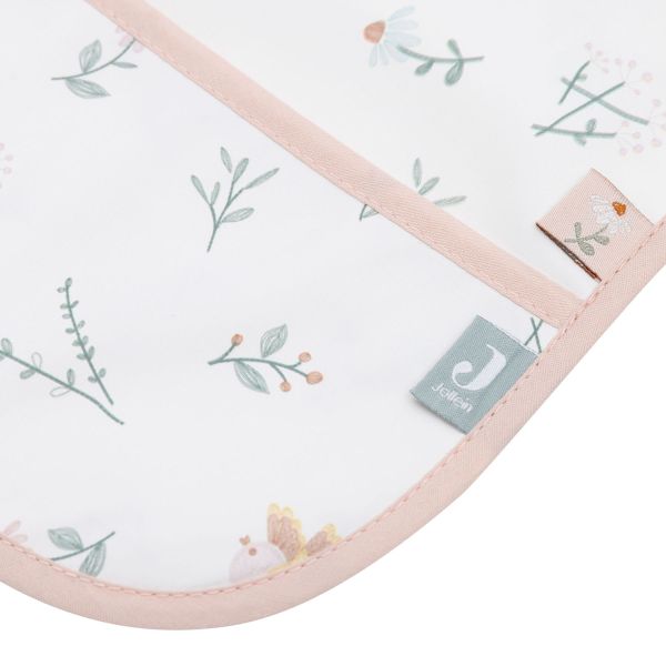 Jollein Lovely Birds Slab Waterproof Met Mouw Jollein Lovely Birds Slab Waterproof Met Mouw