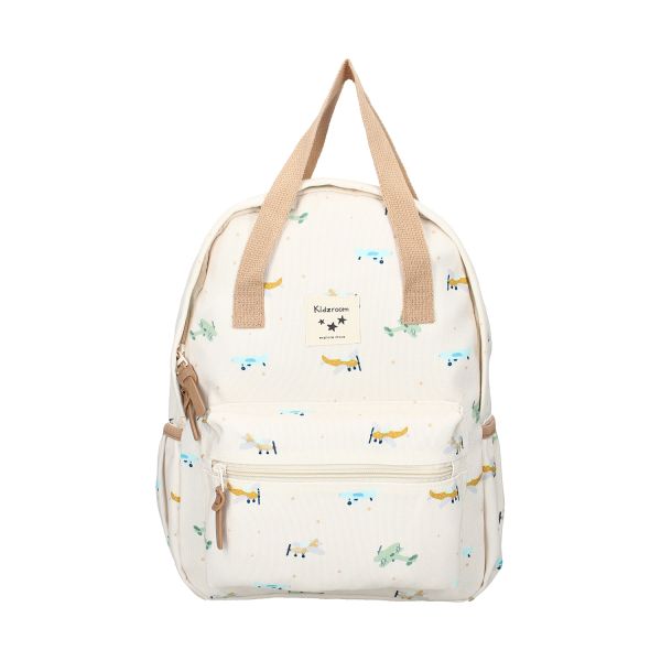 Kidzroom Lille Small Talk Rugzak - Beige