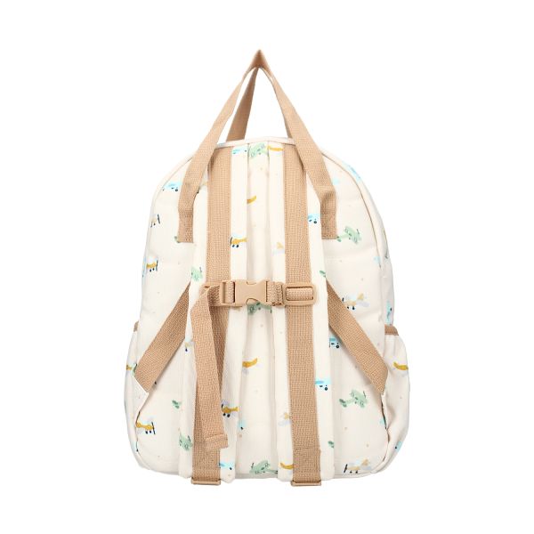 Kidzroom Lille Small Talk Rugzak - Beige