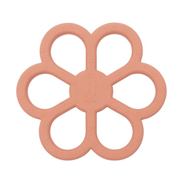 Jollein Bijtring - Flower - Coral Rose Jollein Bijtring - Flower - Coral Rose
