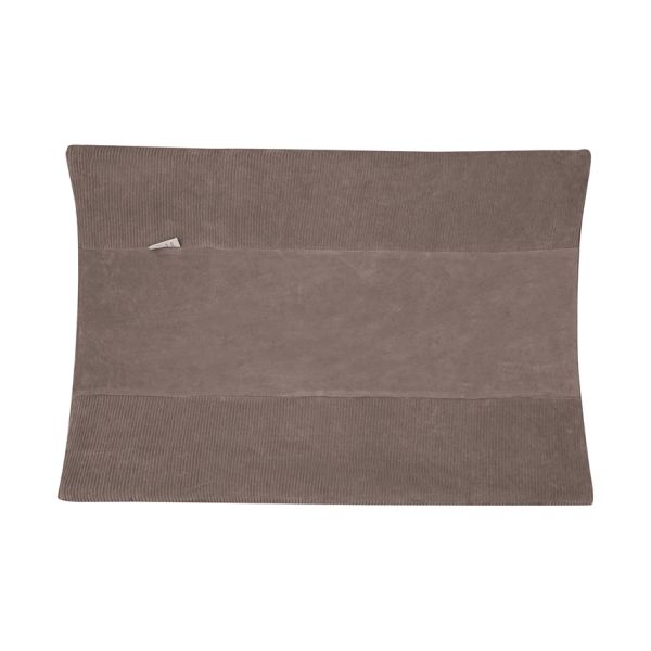 Witlof For Kids Velvet Rib Aankleedkussenhoes - 70 x 50 - Warm Grey Witlof For Kids Velvet Rib Aankleedkussenhoes - 70 x 50 - Warm Grey