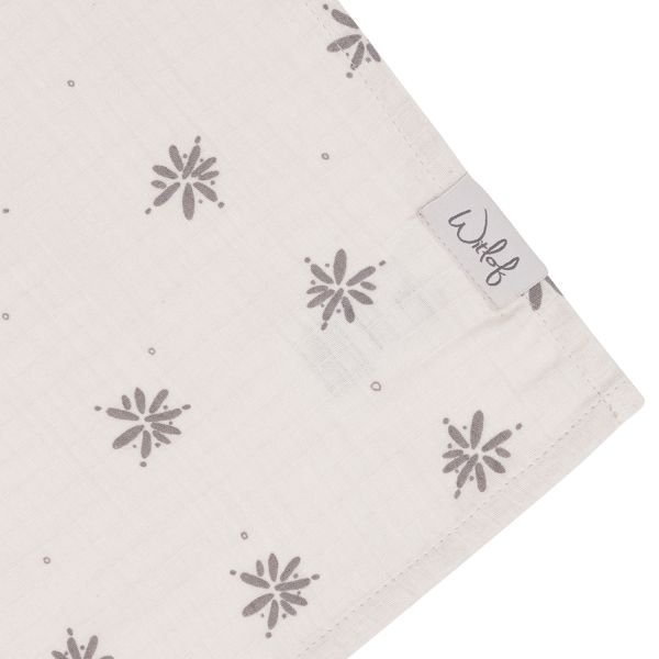 Witlof For kids Little Charm Tetra Doek XL - 110 x 110 cm Witlof For kids Little Charm Tetra Doek XL - 110 x 110 cm