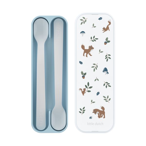 Mepal Forest Friends Baby Spoons Mio - 2 pièces Mepal Forest Friends Baby Spoons Mio - 2 pièces