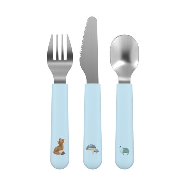 Mepal X Little Dutch Forest Friends Kinderbestekset Mio - 3-Delig Mepal X Little Dutch Forest Friends Kinderbestekset Mio - 3-Delig