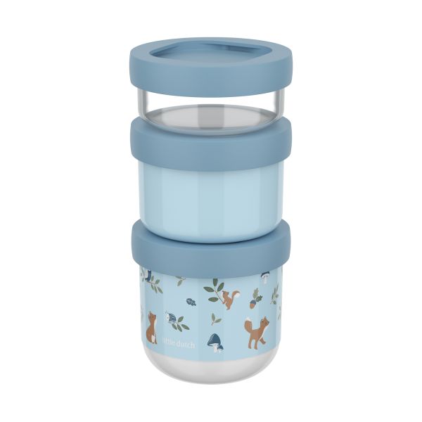 Mepal Forest Friends Snackbox Stack Mio - 3 pièces Mepal Forest Friends Snackbox Stack Mio - 3 pièces