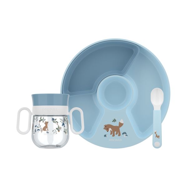 Mepal X Little Dutch Forest Friends Babyservies Set Mio - 3-Delig Mepal X Little Dutch Forest Friends Babyservies Set Mio - 3-Delig