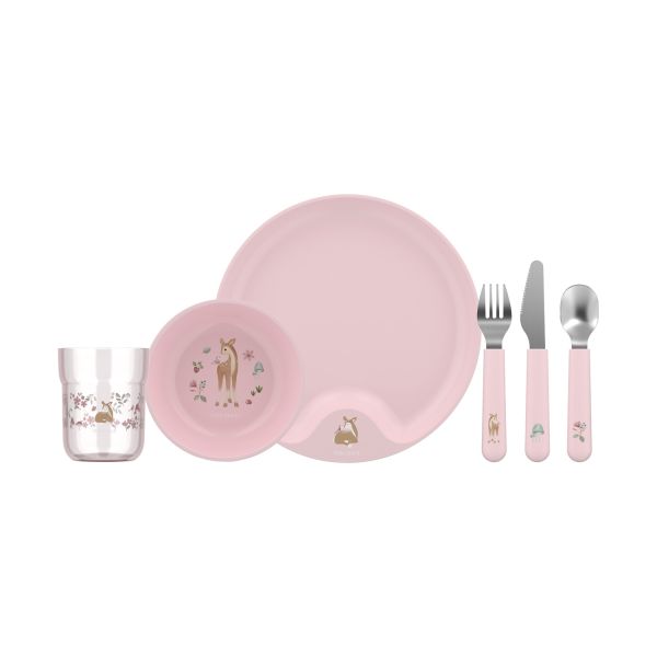 Mepal X Little Dutch Fairy Garden Kinderservies Set Mio - 6-Delig Mepal X Little Dutch Fairy Garden Kinderservies Set Mio - 6-Delig