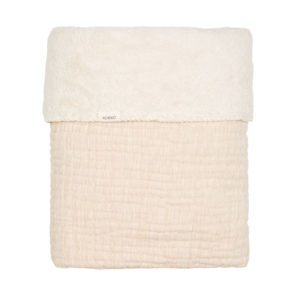 Koeka Ledikantdeken Teddy Rivoli Warm White 100 x 150 cm Koeka Ledikantdeken Teddy Rivoli Warm White 100 x 150 cm