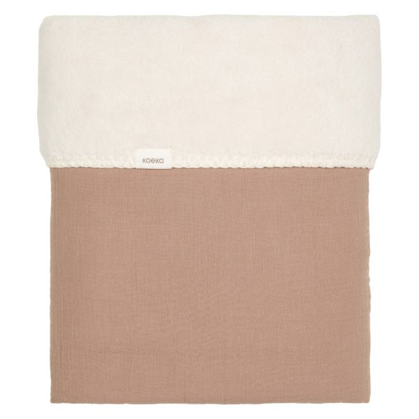 Koeka Ledikantdeken Teddy Faro Caffe 100 x 150 cm Koeka Ledikantdeken Teddy Faro Caffe 100 x 150 cm