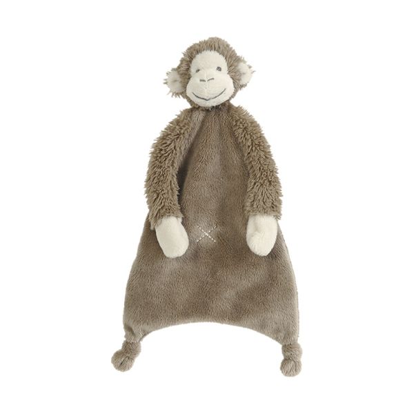 Happy Horse Aap Mickey Knuffeldoekje - 28 cm - Clay Happy Horse Aap Mickey Knuffeldoekje - 28 cm - Clay