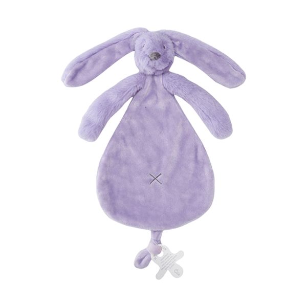 Happy Horse Konijn Richie Knuffeldoekje Recycled - 25 cm - Lilac Happy Horse Konijn Richie Knuffeldoekje Recycled - 25 cm - Lilac