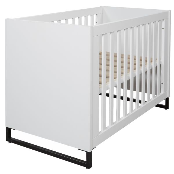 TWF Ledikant 60 x 120 - Commode XL 3 Laden/1 Deur - Hanglegkast 2 Deuren/1 Lade Torino TWF Ledikant 60 x 120 - Commode XL 3 Laden/1 Deur - Hanglegkast 2 Deuren/1 Lade Torino