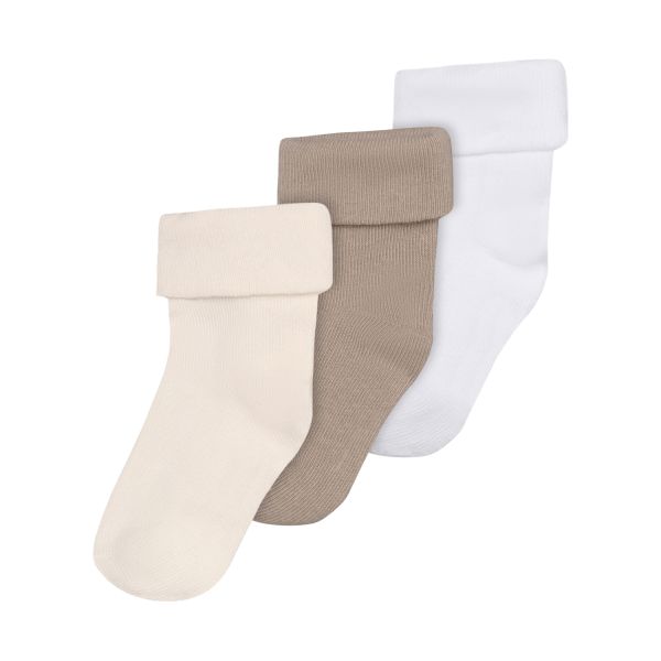 Noppies Babysokje - Maat 3-6M - Oatmeal Noppies Babysokje - Maat 3-6M - Oatmeal
