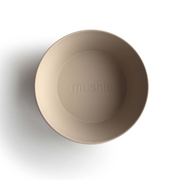 Mushie Kom Rond Vanila (2 stuks) Mushie Kom Rond Vanila (2 stuks)