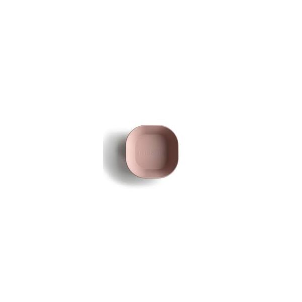 Mushie Kom Vierkant Blush (2 stuks)