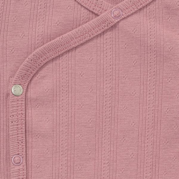 Noppies Overslagshirt Lange Mouw - Maat 62 - Deauville Mauve