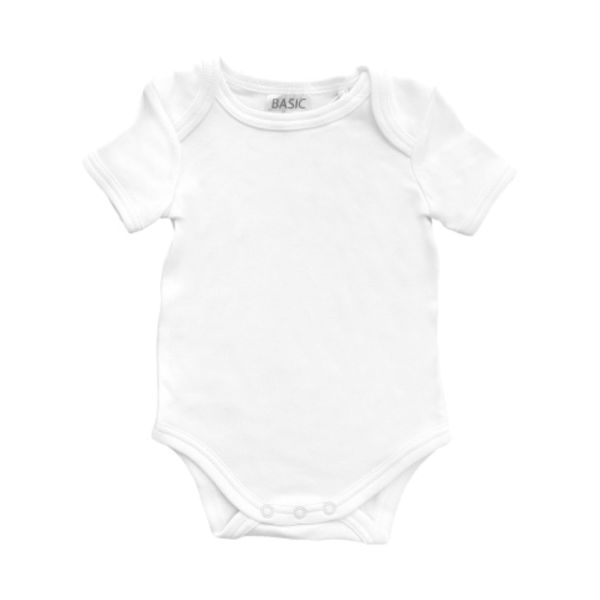 BD Collection Romper Korte Mouw Wit maat 50/56 BD Collection Romper Korte Mouw Wit maat 50/56
