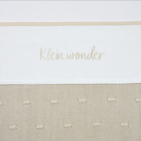 Meyco Baby Klein Wonder Wieglaken - 75 x 100 cm - Soft Sand Meyco Baby Klein Wonder Wieglaken - 75 x 100 cm - Soft Sand