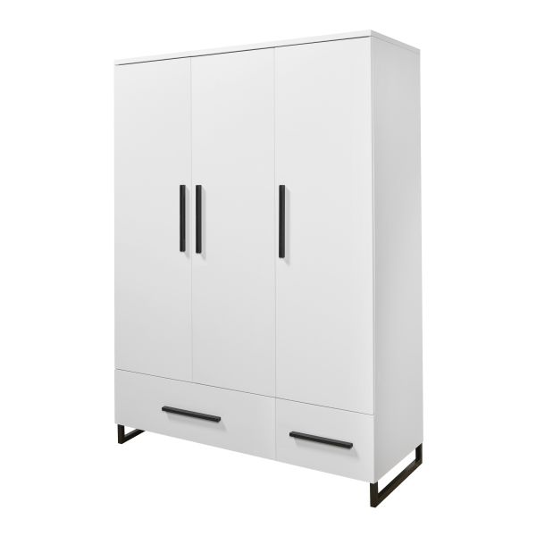 TWF Ledikant 60 x 120 - Commode XL 3 Laden/1 Deur - Hanglegkast 3 Deuren/2 Laden Torino TWF Ledikant 60 x 120 - Commode XL 3 Laden/1 Deur - Hanglegkast 3 Deuren/2 Laden Torino