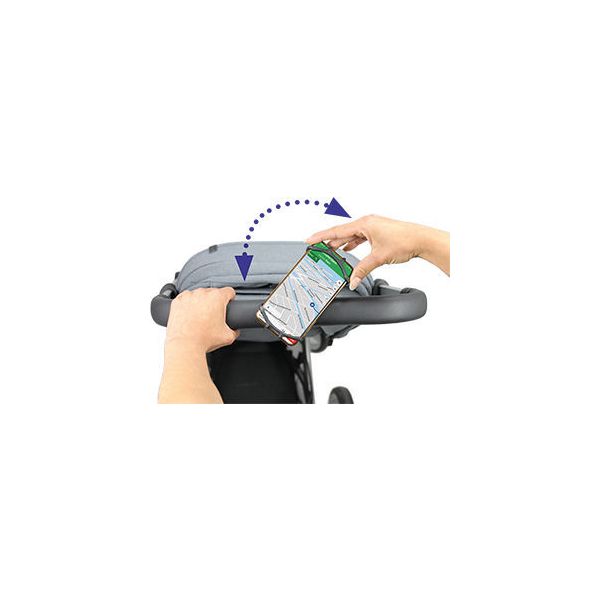 Dooky Universal Phone Holder Black