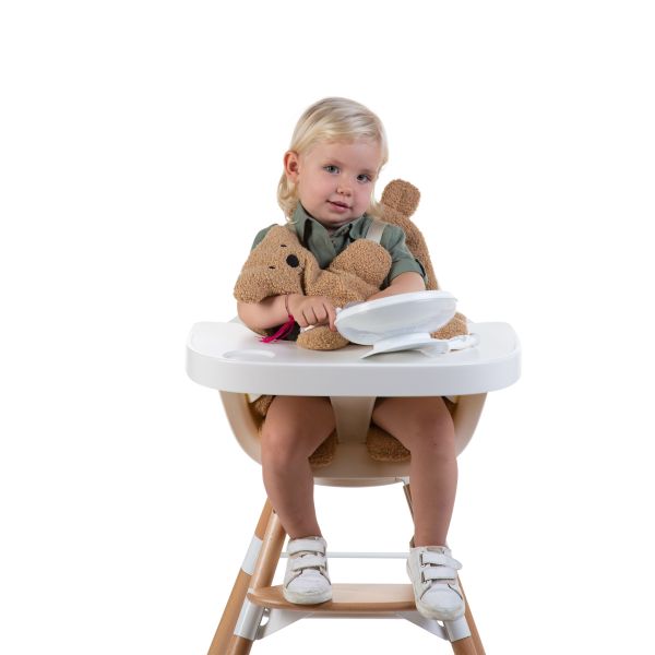 Childhome Stoelverkleiner Evolu / Ironwood Teddy Beige Childhome Stoelverkleiner Evolu / Ironwood Teddy Beige