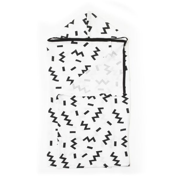 KipKep Blenker Badcape - 100 x 70 cm - Memphis White KipKep Blenker Badcape - 100 x 70 cm - Memphis White