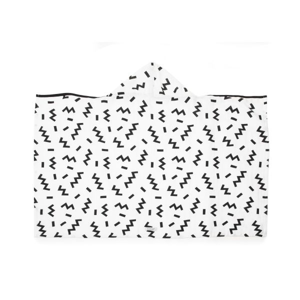 KipKep Blenker Badcape - 100 x 70 cm - Memphis White KipKep Blenker Badcape - 100 x 70 cm - Memphis White