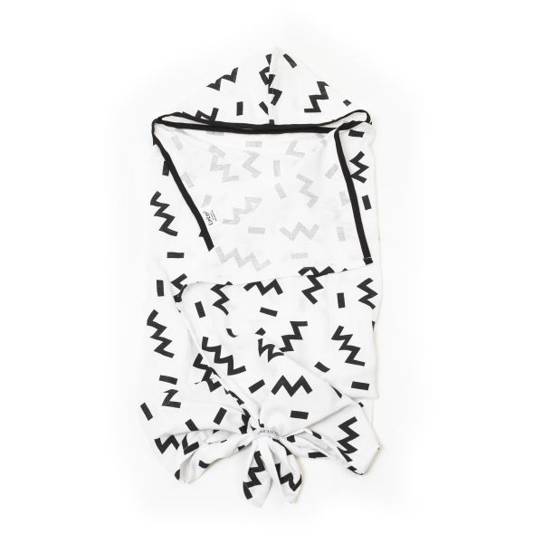 KipKep Blenker Badcape - 100 x 70 cm - Memphis White KipKep Blenker Badcape - 100 x 70 cm - Memphis White