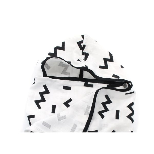 KipKep Blenker Badcape - 100 x 70 cm - Memphis White KipKep Blenker Badcape - 100 x 70 cm - Memphis White