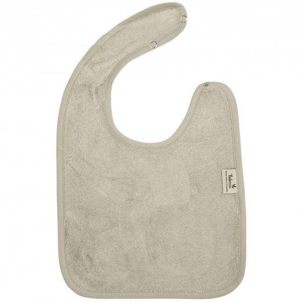 Timboo Slab Met Drukknoop Feather Grey