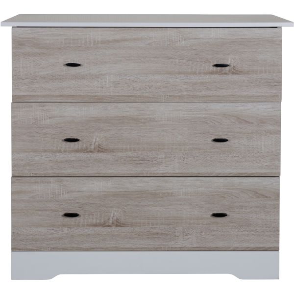 Interbaby Ledikant 60 x 120 - Commode 3 Laden - Hanglegkast Rock Interbaby Ledikant 60 x 120 - Commode 3 Laden - Hanglegkast Rock