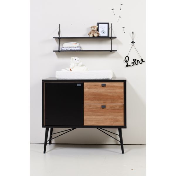 TWF Commode Retro Black TWF Commode Retro Black