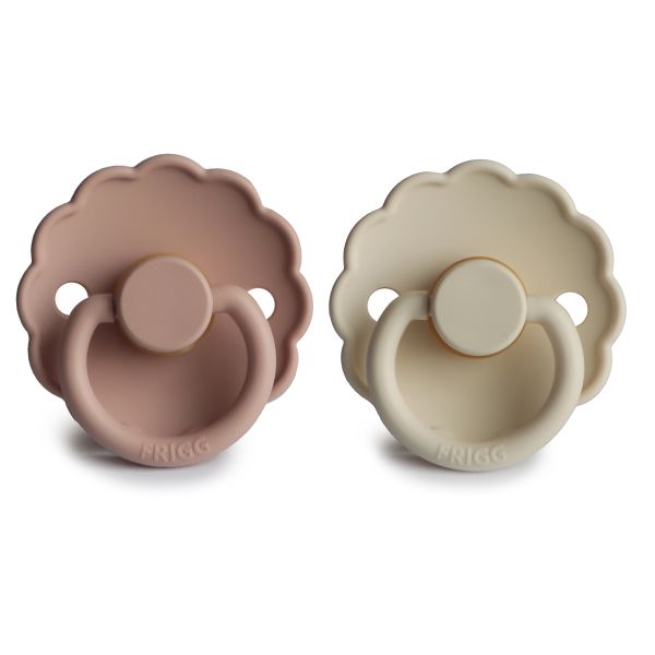 Frigg Fopspeen Daisy Blush/Cream T1 0-6mnd (2 stuks) Frigg Fopspeen Daisy Blush/Cream T1 0-6mnd (2 stuks)