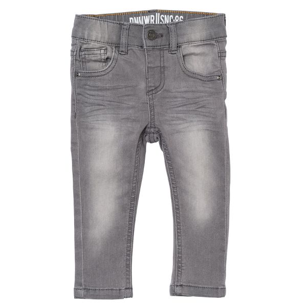 Babylook Jog Jeans Dobby Denim Light Grey maat 68 Babylook Jog Jeans Dobby Denim Light Grey maat 68