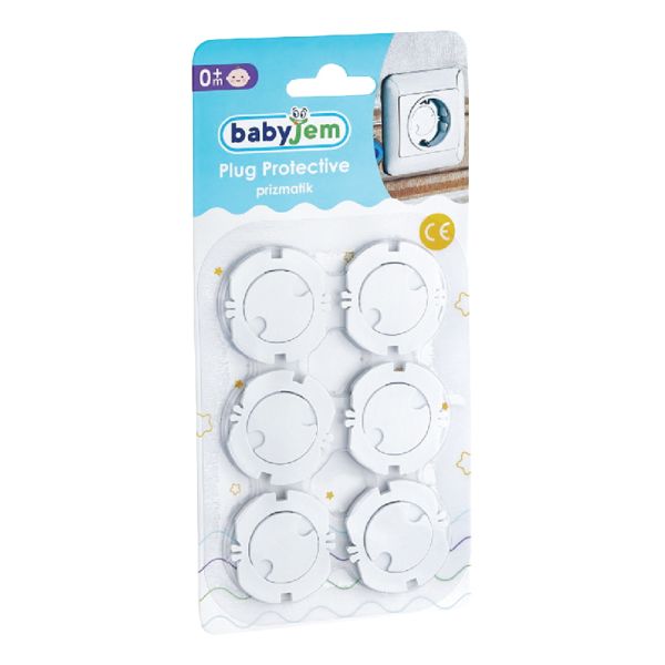 Babyjem Stopcontactbeschermers Met Draaifunctie Babyjem Stopcontactbeschermers Met Draaifunctie