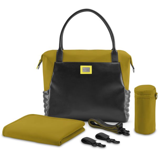 Cybex Platinum Shopper Bag Mustard Yellow - Yellow Cybex Platinum Shopper Bag Mustard Yellow - Yellow