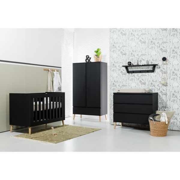 Ledikant 60 x 120 Beach Island Black Ledikant 60 x 120 Beach Island Black