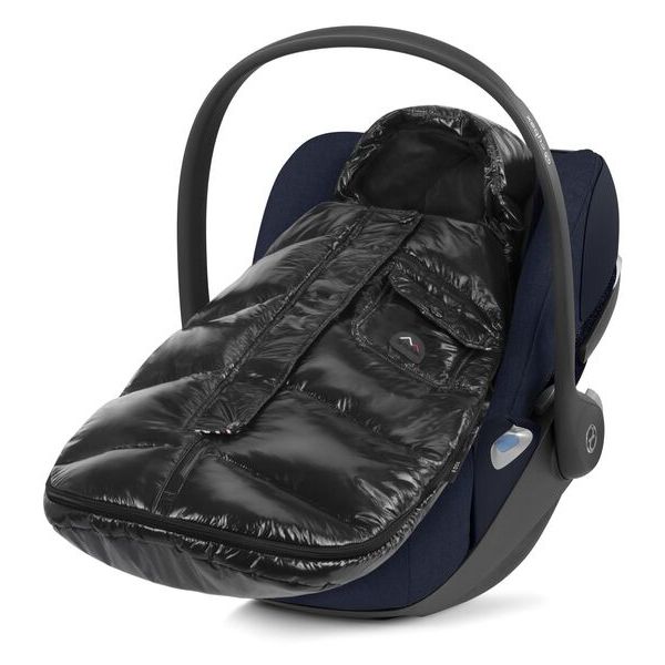 Cybex Platinum Winter Footmuff Mini Deep Black - Black Cybex Platinum Winter Footmuff Mini Deep Black - Black