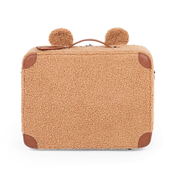 Childhome Mini Traveller Kinderkoffer Teddy Brown