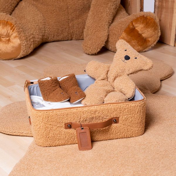 Childhome Mini Traveller Kinderkoffer Teddy Brown
