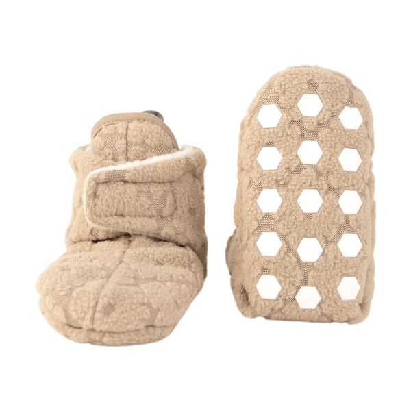 Lodger Slipper Folklore Fleece Beige 3-6mnd 3-6 maanden Lodger Slipper Folklore Fleece Beige 3-6mnd 3-6 maanden