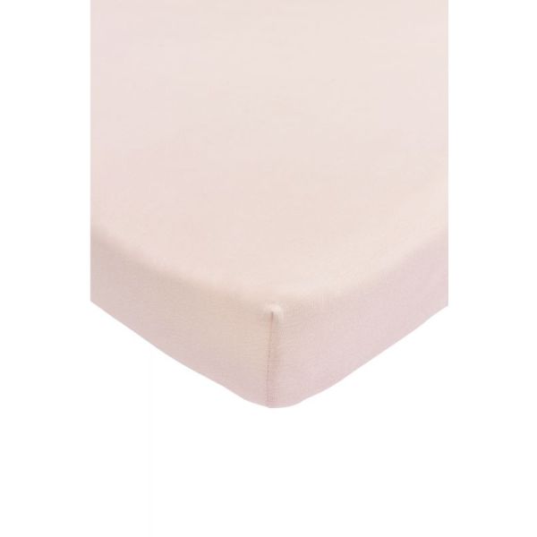 Meyco Boxmatrashoeslaken Jersey Soft Pink 75x95cm Meyco Boxmatrashoeslaken Jersey Soft Pink 75x95cm
