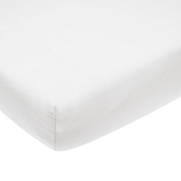 Puck Molton Hoeslaken - White - 40 x 80 / 90 cm