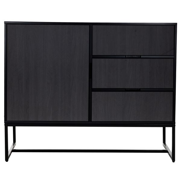 TWF Ledikant Incl. Juniorzijde 70 x 140 - Commode - Hanglegkast Preston