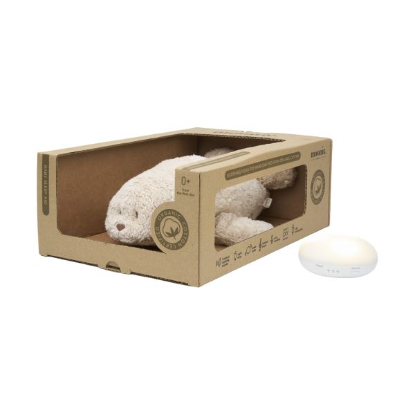 Moonie The Humming Seal Slaapknuffel - Sand Moonie The Humming Seal Slaapknuffel - Sand