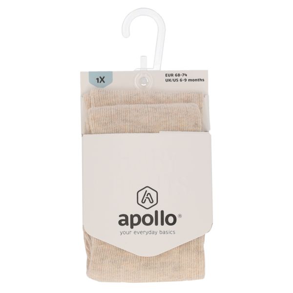 Apollo Maillot Rib Beige Melange maat 56/62