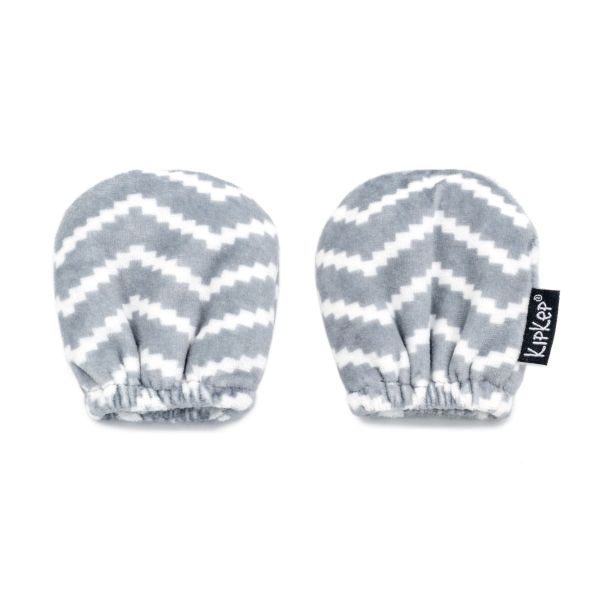 KipKep Anti-Krab Wantjes - Silver Grey