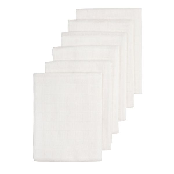 BD Collection tetra Luiers Wit 60x60cm (6 stuks)