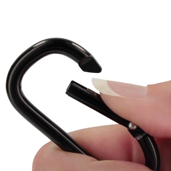Dooky Buggy Hooks Small Black 2-Pack