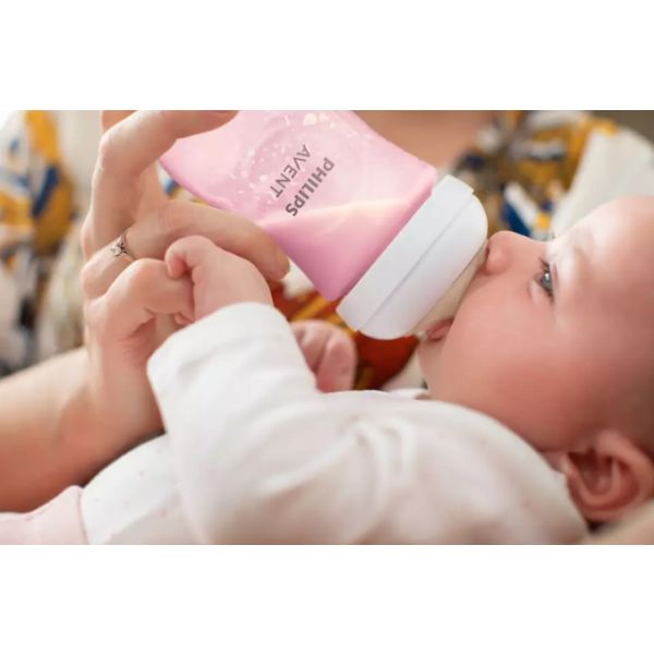 Philips Avent Fles Natural Response Roze 260ml 